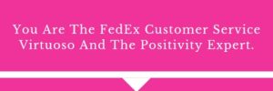 How to Compliment a FedEx Employee